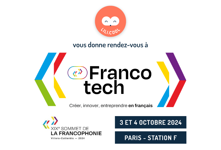 logos du salon FrancoTech et Lili